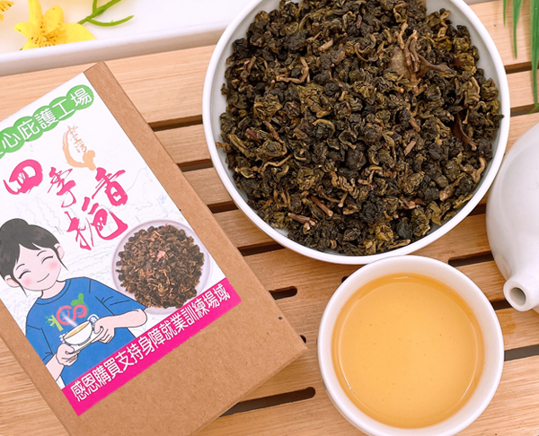 觀心園-台灣四季梔香原葉茶 150公克