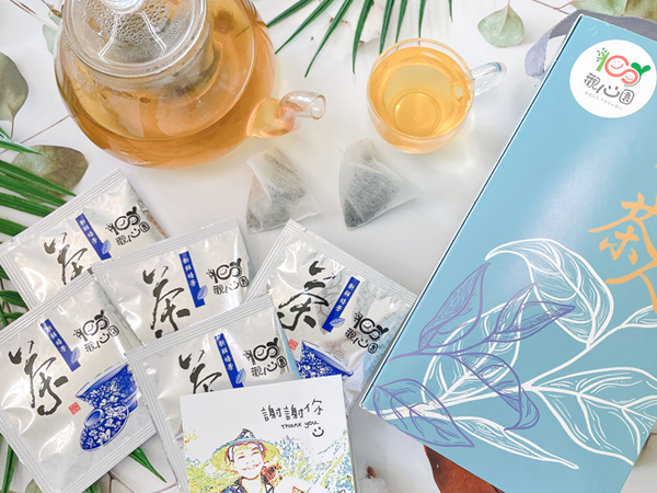觀心園-烏龍青茶 三角立體茶包禮盒